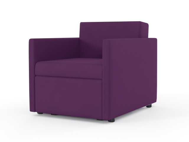 Кресло-кровать "Майами Лайт", велюр Зара Виолет 10