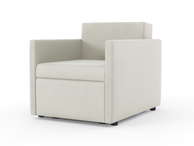 Кресло-кровать "Майами Лайт", велюр Зара Крим 02