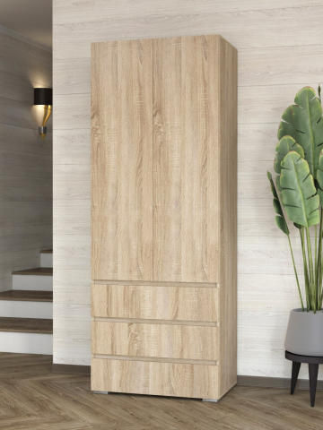 Шкаф двухстворчатый "Верона-2.3", дуб сонома