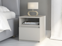 Тумба прикроватная "дорт-1" мдф кашемир