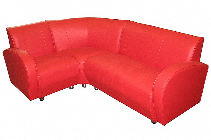 Модульный угловой диван "Альфа люкс" с комплектом крепежей